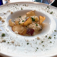 AWkitchen TOKYO 新丸ビル店 - 徳島県木元さんのさつま芋なると金時のチーズリゾット AWkitchen TOKYO 新丸ビル店 - 徳島県木元さんのさつま芋なると金時のチーズリゾット
