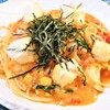Matoi Tei - 揚げもち入り野菜のトマトソーススパゲッティー（チーズ入り）