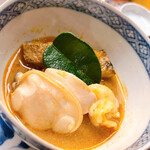 美会 - 手前が蛤。奥がキンキです