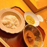 美会 - 〆は二種のカレー