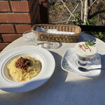 樹ガーデン - こんな素晴らしい景色に胸いっぱいでお腹いっぱい、なーんて食べますけどね！
