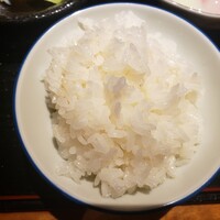 北新地 つきしろ - ご飯も艶々