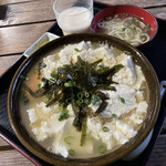 とうふの比嘉 - ぶっかけゆし豆腐850円