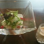なだ万 シャングリ・ラ ホテル 東京店 - 水菜と大根のサラダ