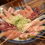 Nisoku Sammon - ≪コース料理その７≫串焼き・串揚げも豊富！リーズナブルな価格です！
