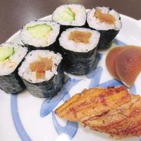 銀座 久兵衛 帝国ホテル大阪店 - 志野(穴子、干瓢巻、かっぱ巻)