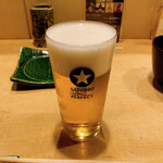 焼鳥 みずき - SORACHI(生中 770円)