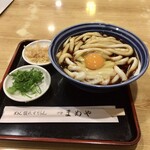 伊勢うどんのまめや - 月見伊勢うどん