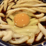 伊勢うどんのまめや - 月見伊勢うどん