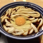 伊勢うどんのまめや - 月見伊勢うどん