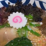 津軽煮干中華蕎麦 サムライブギー - 磯だし朝ラーメン（アップ）