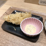 とんかつ成蔵 - カキフライ、自家製タルタルソース付 600円（税込）