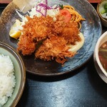 とんかつレストラン ちから - 料理写真:トロサーモンランチ900円税込。