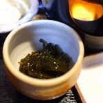 菜はな - 小鉢、めかぶ