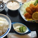 Shishidome Doraibuin - カキフライ定食900円