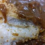 森の茶屋 - カツの厚さもこれくらいで、いい。