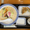 リンガーハット - 料理写真:小さいちゃんぽん＆薄皮ギョウザセット 660円