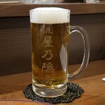 桶家乃隠居 - サッポロ黒ラベル生ビール