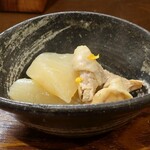 桶家乃隠居 - 淀大根とトリ煮