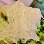 しもきた茶苑大山 - 蜘蛛の糸のような繊細な氷の「繊維」を感じるほど、気持ちの良い口溶けでした。