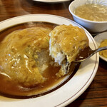 はらへー太 - 玉子と具材と餡とご飯、絶妙なバランス！