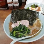 武蔵家 - ラーメン650円