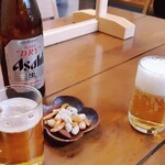 味処 まんぷく - 瓶ビール650円(税込)