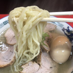 だるま軒 - ちゃーしゅーめん塩（1,150円）、味玉（120円）
            麺リフト