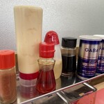 ラーメン もっけだの - 卓上アイテム