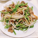 中華料理福臨門 - 牛肉とピーマンの細切り炒め