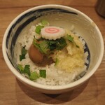 自家製麺 啜乱会 - しょうが玉子丼