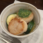 ステーキ＆ワイン　神房 - ホタテ