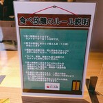 Gyouza To Kare Zangi No Mise Tenshin Sapporo - 食べ放題のルール説明