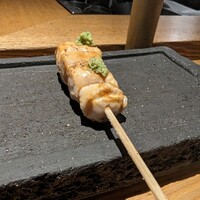 焼鳥 市松 - わさび焼き