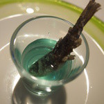 京 静華 - １５秒くらい浸します♪
       