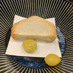 鳥田中 - 海老芋葛粉揚げ