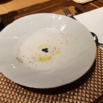 海鮮 イタリアンバル ルチアーノ - 先ずは暖かいスープからね！