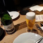 海鮮 イタリアンバル ルチアーノ - 毎度のハートランド生ビールにシフトです〰️‼️