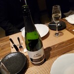 海鮮 イタリアンバル ルチアーノ - こちらのスパークリングワインです〰️‼️
