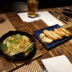 海鮮 イタリアンバル ルチアーノ - 海老のアヒージョです〰️‼️