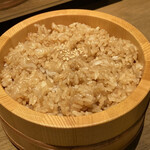 焼うお いし川 名古屋 - 赤酢のシャリ