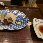 鳥田中 - 松皮鰈お造り