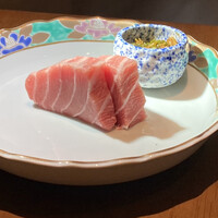 焼うお いし川 名古屋 - 厚切りカルビ(鮪トロ)