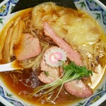 Teuchi Chuuka Menshou Zen - ワンタン麺￥950税込み(R4.12.17撮影)