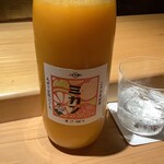 鮨 りんだ - ミカンジュース