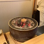 鮨 りんだ - 炙っております(๑˃̵ᴗ˂̵)