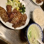 牛たんの店一休 - 料理写真:牛たん定食(塩)