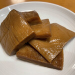 中華蕎麦 とみ田 - 「極太短冊メンマ（お土産）」250円