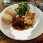 オチガビ - 【2022年10月】会員向け「ぶどう収穫体験」のランチにて：メイン。