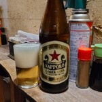 関内もつ肉店 - 赤星